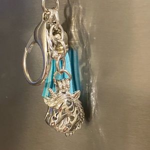 Unicorn pendant keychain